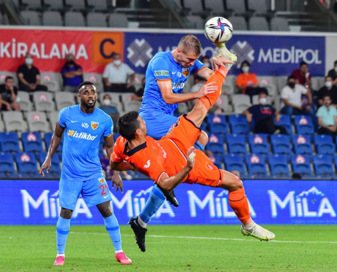 Süper Lig: Medipol Başakşehir: 0 - Kayserispor: 1 (Maç Sonucu)