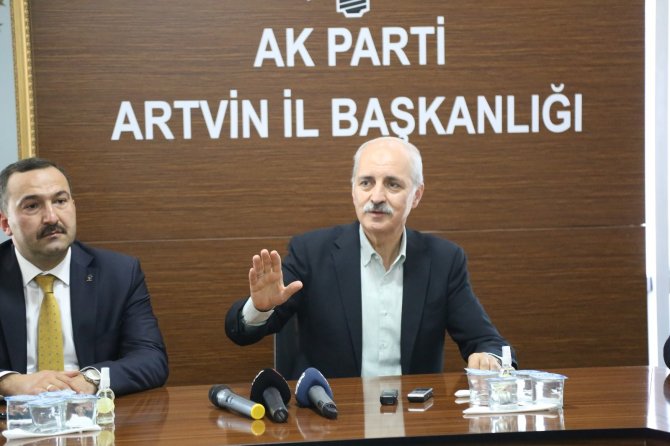 Kurtulmuş: "Türkiye’nin Dışında Hiçbir Yerde Afetlerden Medet Uman Bir Muhalefet Anlayışı Yoktur"