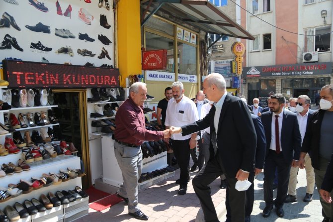 Kurtulmuş: "Türkiye’nin Dışında Hiçbir Yerde Afetlerden Medet Uman Bir Muhalefet Anlayışı Yoktur"