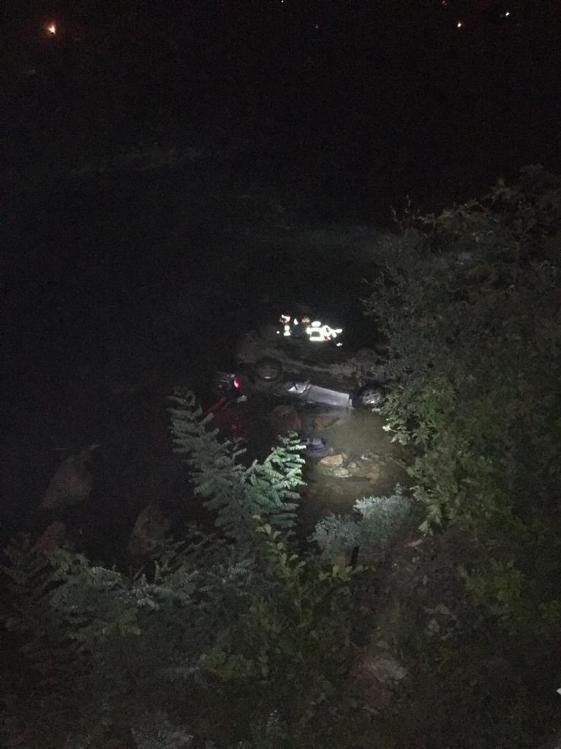 Giresun’da Otomobil Dereye Uçtu: 1 Ölü
