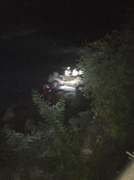 Giresun’da Otomobil Dereye Uçtu: 1 Ölü