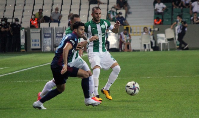 Süper Lig: Gzt Giresunspor: 0 - Trabzonspor: 1 (İ̇lk Yarı)