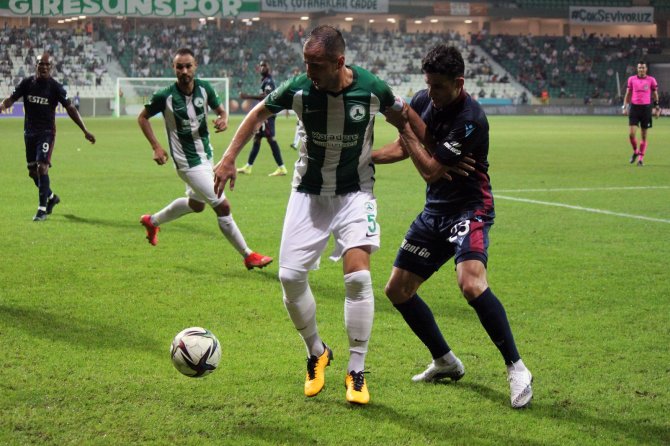 Süper Lig: Gzt Giresunspor: 0 - Trabzonspor: 1 (Maç Sonucu)
