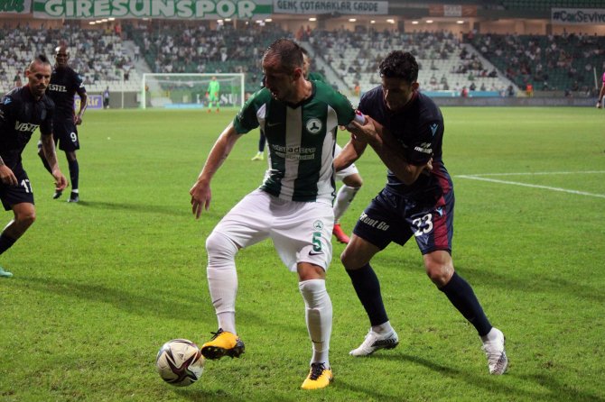 Süper Lig: Gzt Giresunspor: 0 - Trabzonspor: 1 (Maç Sonucu)