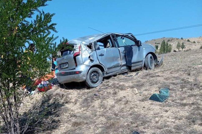 Gümüşhane’de Trafik Kazası: 1 Ölü, 4 Yaralı