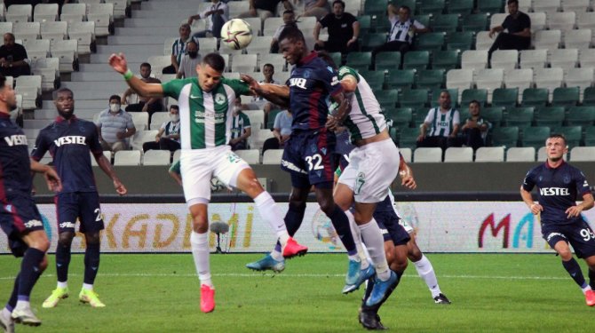 Süper Lig: Gzt Giresunspor: 0 - Trabzonspor: 1 (İ̇lk Yarı)