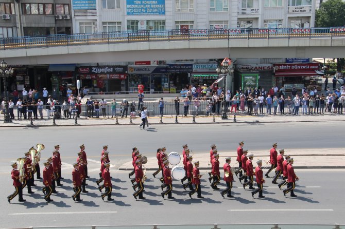 Başkentte 30 Ağustos Zafer Bayramı Yürüyüşü
