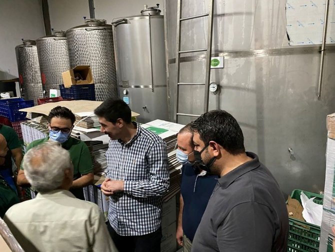22 Bin Litre Mut Zeytinyağı Fransa’ya İhraç Edildi