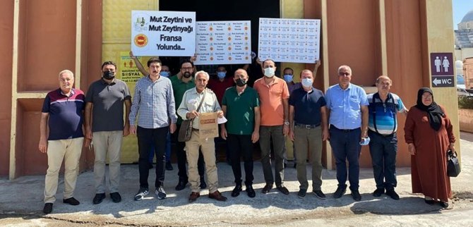 22 Bin Litre Mut Zeytinyağı Fransa’ya İhraç Edildi