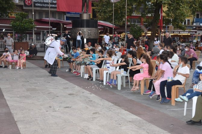Çocuklar Virüse Karşı Eğlenerek Bilinçlendirildi