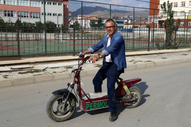 Bisikleti Kırılınca Kendi Elektrikli Bisikletini Yaptı