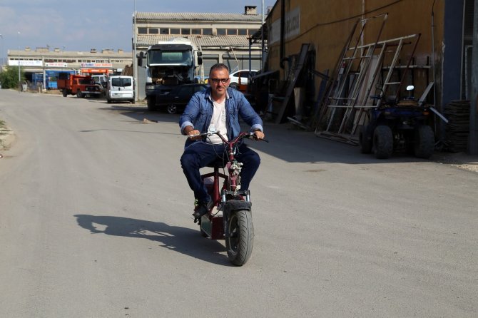 Bisikleti Kırılınca Kendi Elektrikli Bisikletini Yaptı