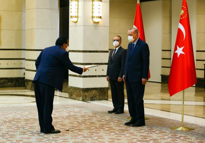 Cumhurbaşkanı Erdoğan, Bolivya Büyükelçisini Kabul Etti