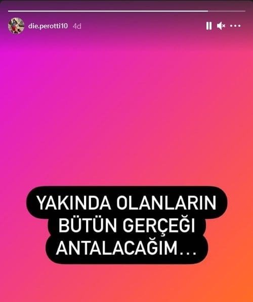 Diego Perotti: "Yakında Bütün Gerçeği Anlatacağım"