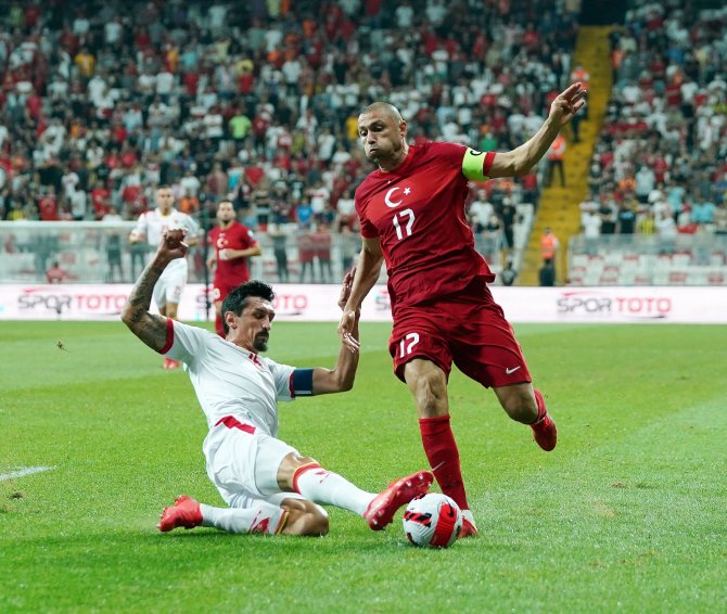 2022 Fıfa Dünya Kupası Elemeleri: Türkiye: 1 - Karadağ: 0 (Maç Devam Ediyor)