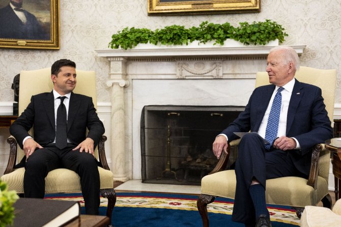Biden Ve Zelenskiy, Beyaz Saray’da Bir Araya Geldi