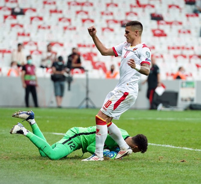 2022 Fıfa Dünya Kupası Elemeleri: Türkiye: 2 - Karadağ: 2 (Maç Sonucu)