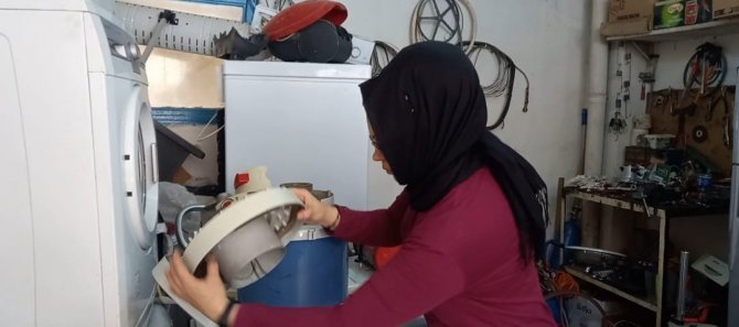 Eşine Destek Olmak İçin Başladı, Beyaz Eşya Tamir Ustası Oldu