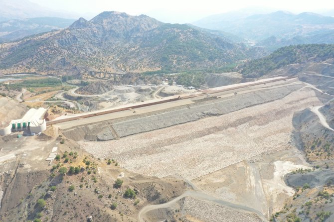 Çetintepe Barajında Çalışmalar Sürüyor