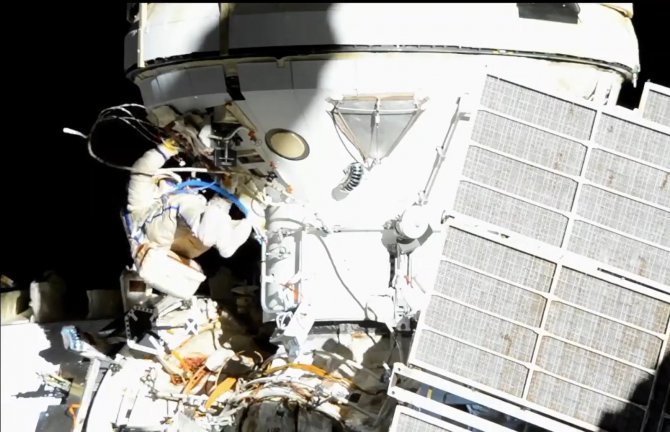Rus Kozmonotlar Uluslararası Uzay İ̇stasyonu’ndaki Nauka Modülünde Çalışmalara Başladı