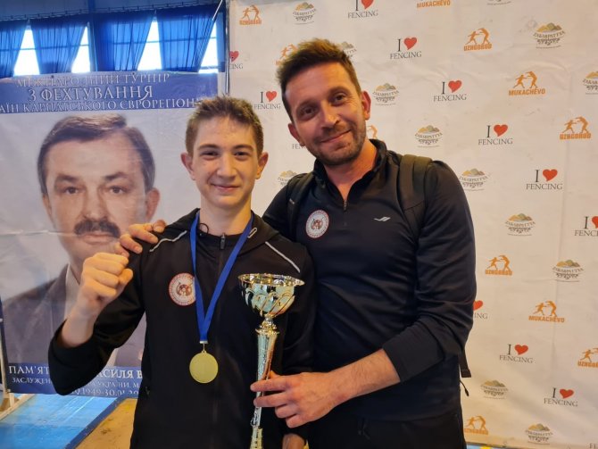 Eskrimci Yalgın Yeter, Ukrayna’da Şampiyon Oldu