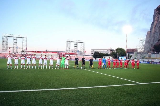 2022 Fıfa Dünya Kupası Elemeleri: Cebelitarık: 0 - Türkiye: 0 (İ̇lk Yarı)