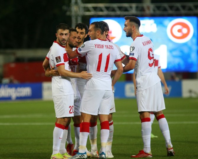 2022 Fıfa Dünya Kupası Elemeleri: Cebelitarık: 0 - Türkiye: 3 (Maç Sonucu)