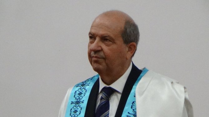 Kktc Cumhurbaşkanı Ersin Tatar’a “Fahri Doktora" Unvanı