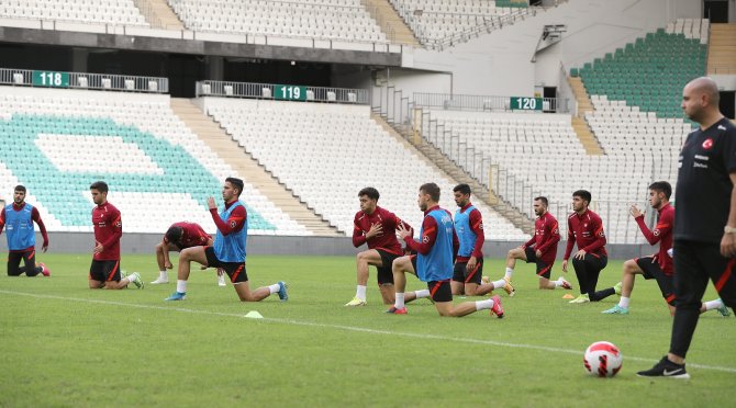 Ümit Milli Futbol Takımı, İ̇skoçya Maçının Hazırlıklarını Tamamladı
