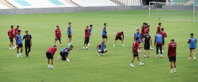 Ümit Milli Futbol Takımı, İ̇skoçya Maçının Hazırlıklarını Tamamladı