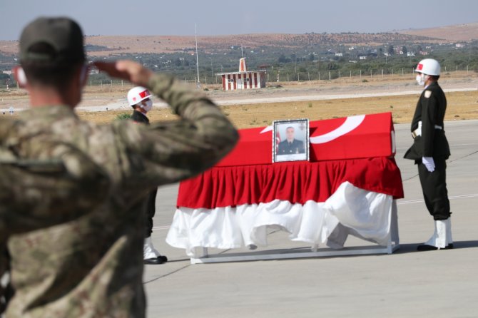 El Bab Şehidi Memleketline Uğurlandı