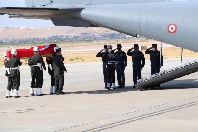 El Bab Şehidi Memleketline Uğurlandı
