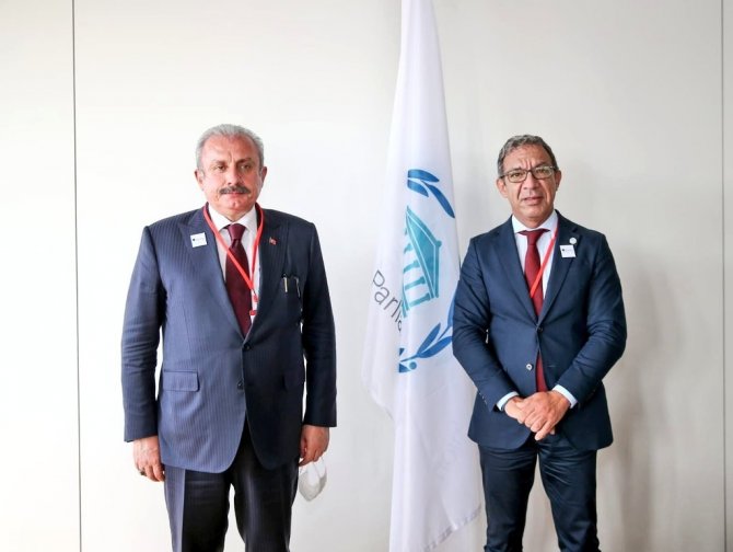 Şentop, Avusturya’da Meclis Başkanı Ve Parlamentolar Arası Birlik Başkanı İle Bir Araya Geldi