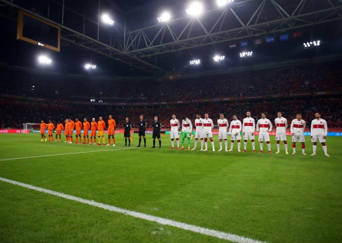 2022 Fıfa Dünya Kupası Elemeleri: Hollanda: 3 - Türkiye: 0 (İ̇lk Yarı)