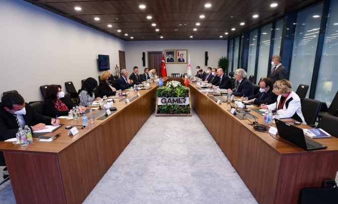 İ̇çişleri Bakanı Soylu, Birleşmiş Milletler Mülteciler Yüksek Komiseri Grandi’yi Kabul Etti