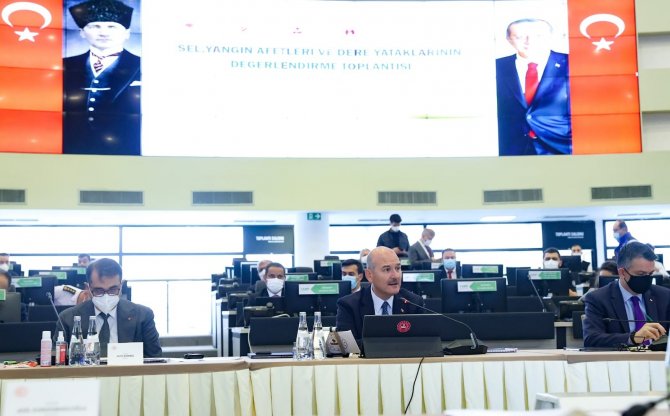 6 Bakan Son Dönemde Yaşanan Afet Ve Sel Felaketlerini Değerlendirmek Üzere Toplandı