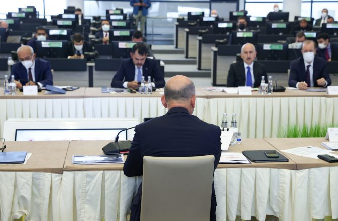 6 Bakan Son Dönemde Yaşanan Afet Ve Sel Felaketlerini Değerlendirmek Üzere Toplandı