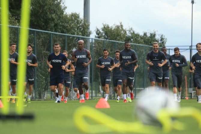 Trabzonspor, Galatasaray Maçı Hazırlıklarını Sürdürdü