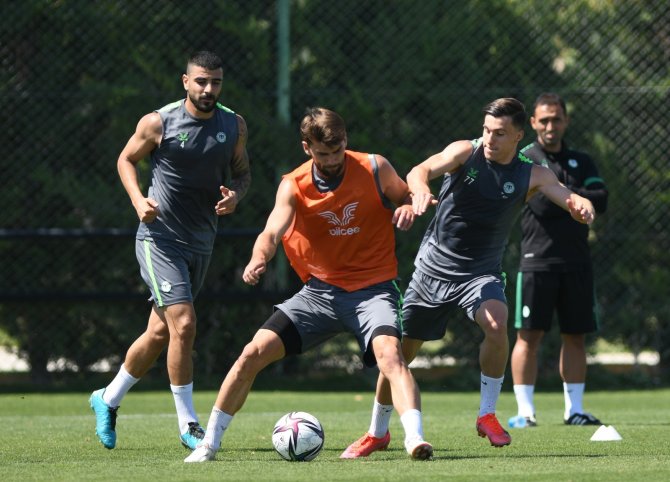 Konyaspor, Altay Maçı Hazırlıklarını Sürdürdü