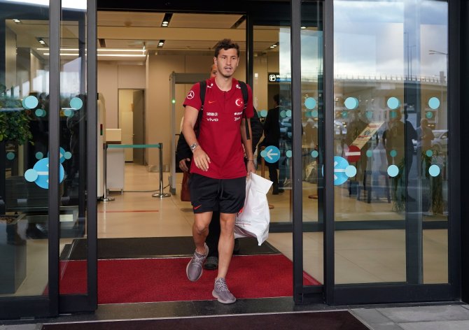 A Milli Futbol Takımı Kafilesi İ̇stanbul’a Geldi