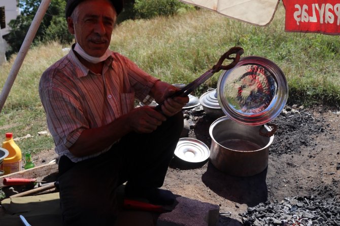 Gümüşhane’nin Tek Kalaycısı Da Mesleği Bırakmak Üzere