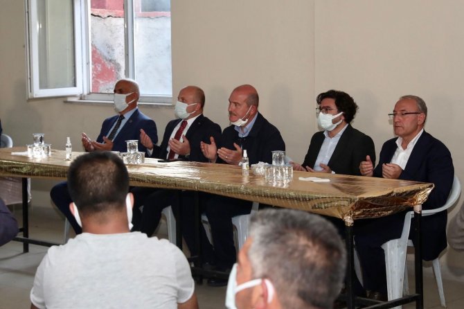 İ̇çişleri Bakanı Soylu Taziye Ziyareti İçin Ağrı’da