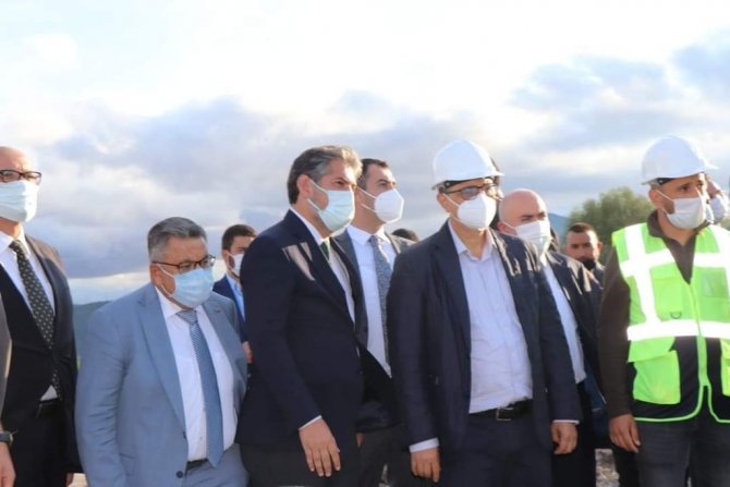 Bakan Dönmez Baba Ocağında