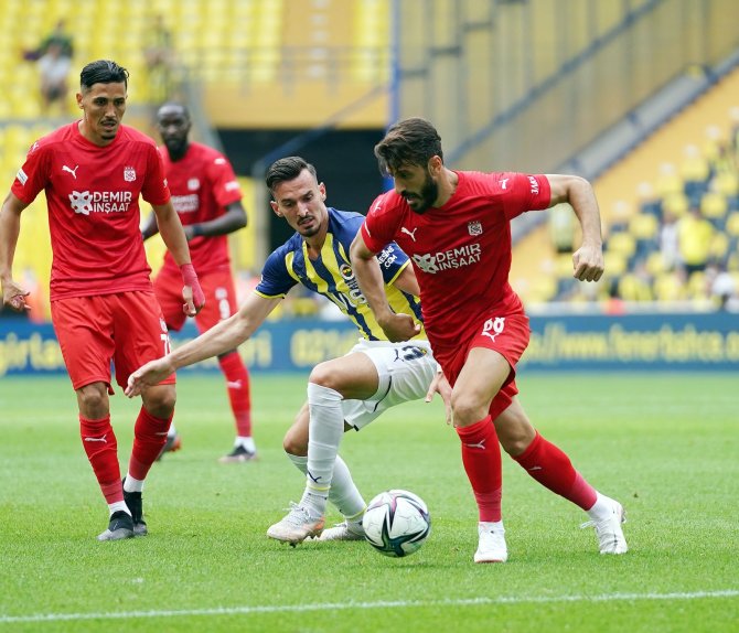 Süper Lig: Fenerbahçe: 1 - Dg Sivasspor: 1 (İ̇lk Yarı)
