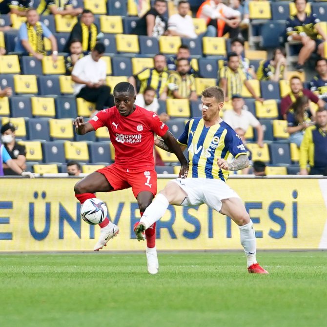 Süper Lig: Fenerbahçe: 1 - Dg Sivasspor: 1 (Maç Sonucu)