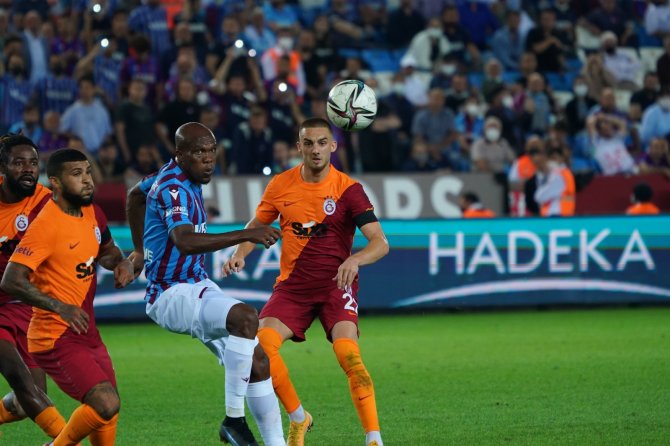 Süper Lig: Trabzonspor: 2 - Galatasaray: 2 (Maç Sonucu)