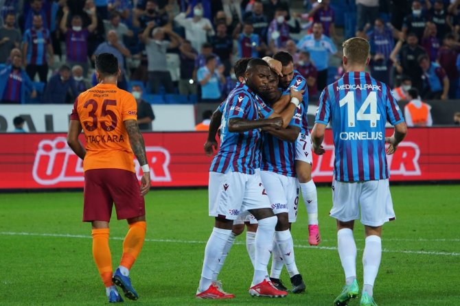 Süper Lig: Trabzonspor: 2 - Galatasaray: 2 (Maç Sonucu)