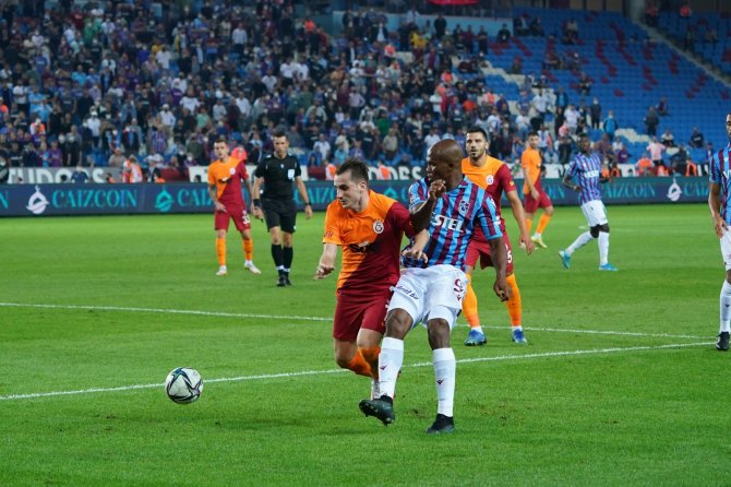 Süper Lig: Trabzonspor: 2 - Galatasaray: 2 (Maç Sonucu)