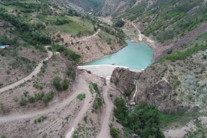 Artvin Seyitler Köyü Yeraltı Barajında Su Tutulmaya Başlandı
