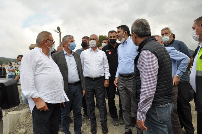Bakan Kurum: “Sel Bölgesinde Toplamda 952 Konut Ve 170 Tane Köy Evinin Yapımına Başladık”